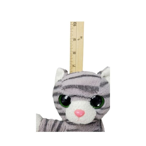 Circo Target Tabby Kitty Cat Gray Striped 7" Sitting Kitten Lovey Plush Toy 2012 - Picture 10 of 10
